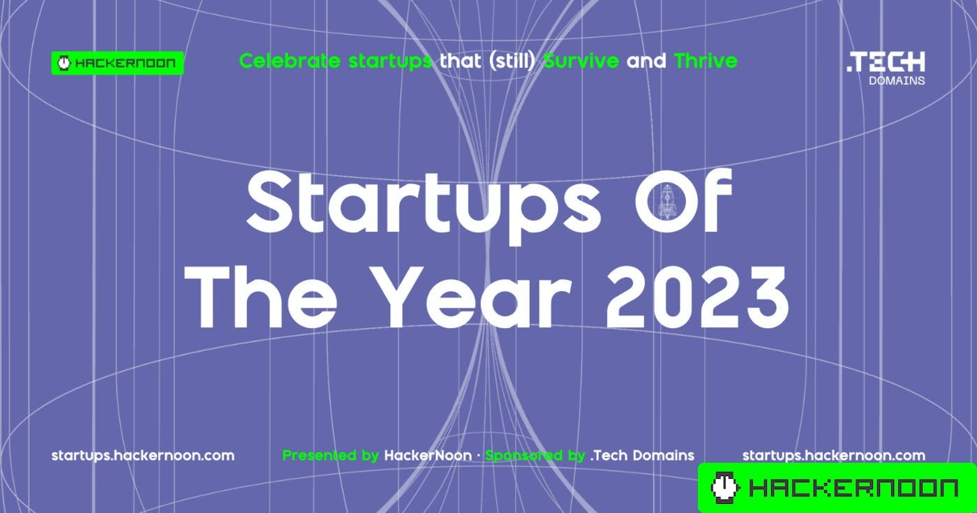 Hackernoon Runner Up — Start-up of the Year 2023